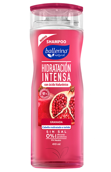 Shampoo Granada con Ácido Hialurónico**